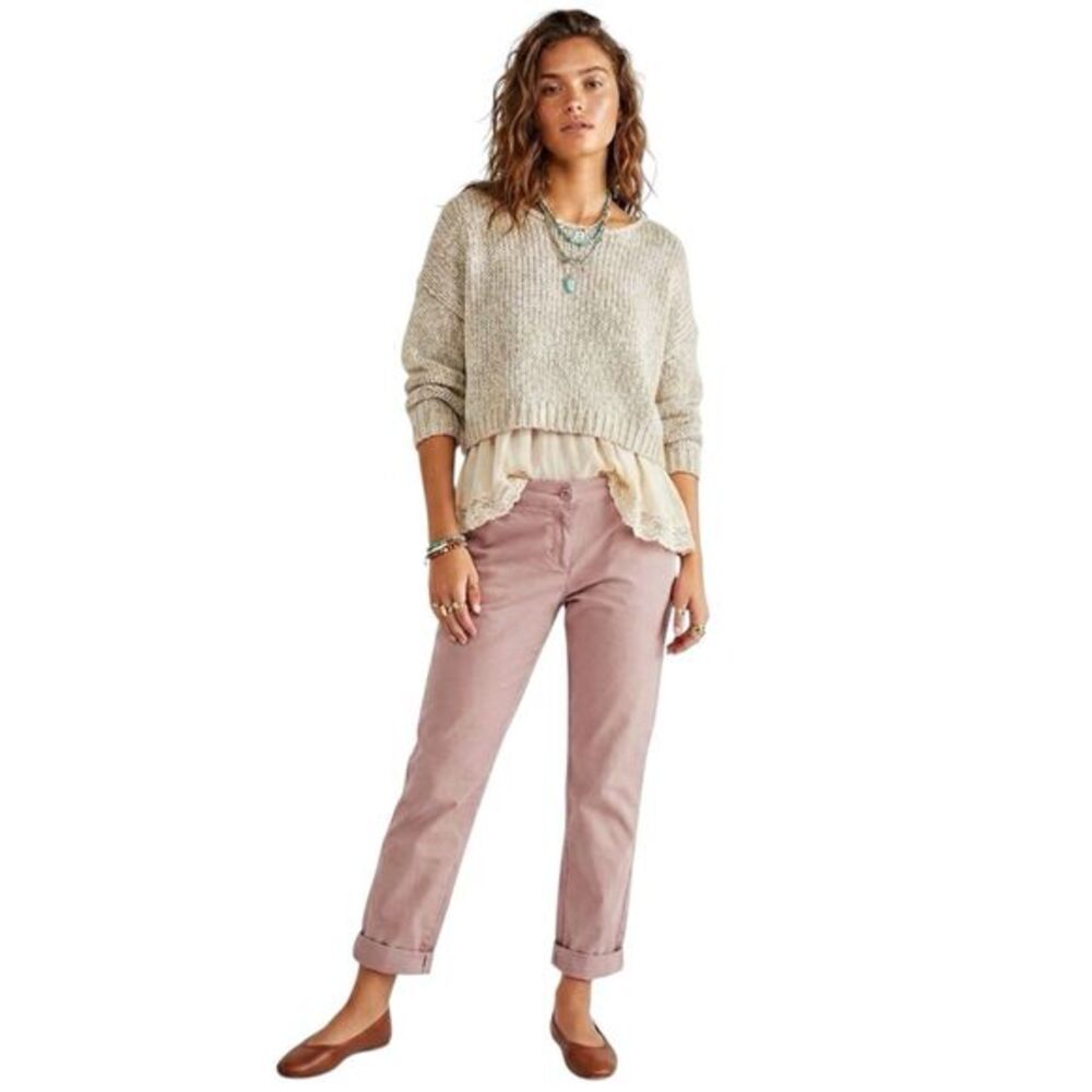 Fleur Bleue Womens Pants City Fit Slimmer Hip Thigh City Fit Bohemian Boho Sz 10